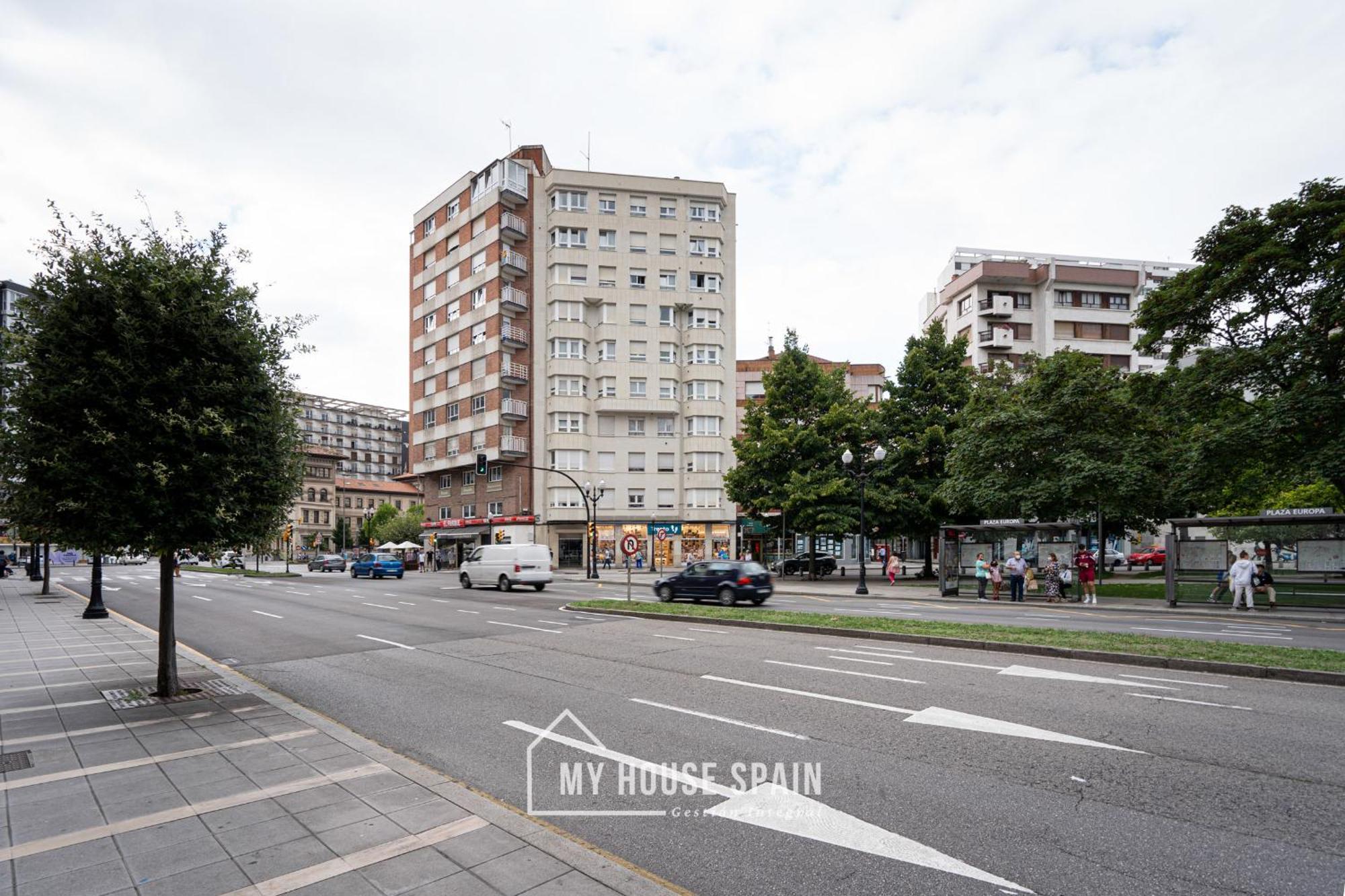 Myhousespain - Amplio Apartamento Con Vistas En Pleno Centro Gijon Bagian luar foto